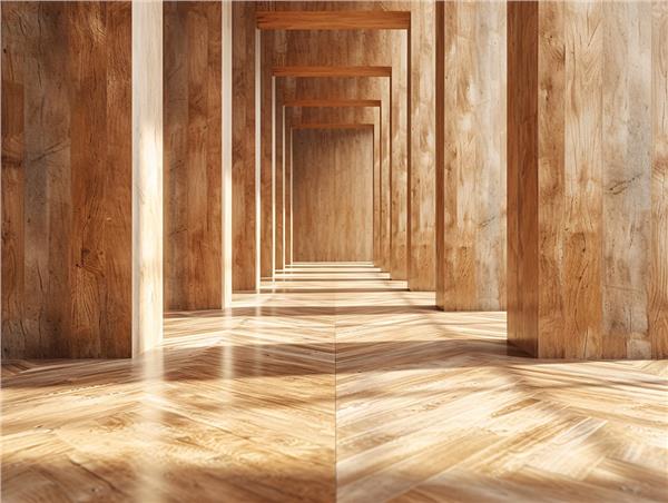 Sutunlar and Derinlik Hissi Veren 3D Wallpaper by MywallpaperShop