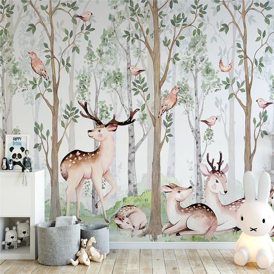 Dream Forest Kids Room Wallpaper