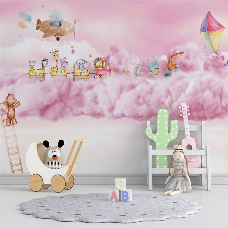 Custom Dream Worlds Kids Room Wallpaper Enchanting Magic