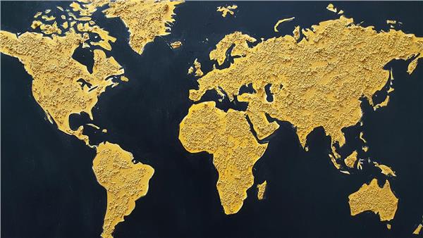 World Map Wallpaper by MywallpaperShop