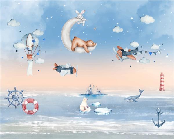 Dusler Diyari Custom Design Kids Room Wallpaper by MywallpaperShop