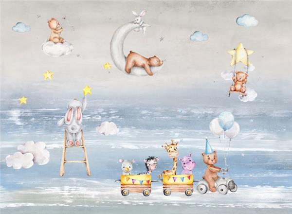 Dusler Worlds Kids Room Wallpaper by MywallpaperShop
