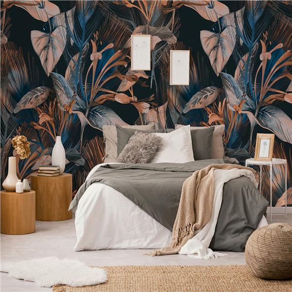 Egzotik-Leaf-Design-duvar-i-g535 3D Wallpaper by MywallpaperShop