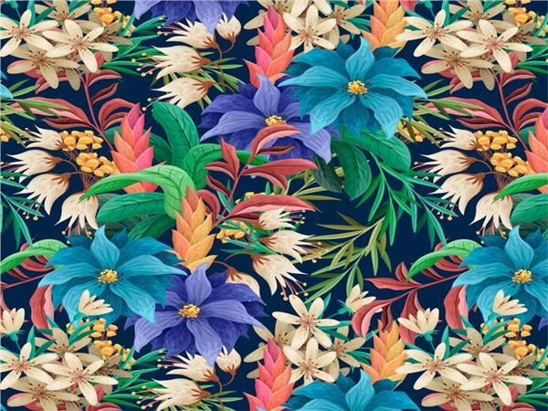 Egzotik Flowers Custom Design Wallpaper by MywallpaperShop