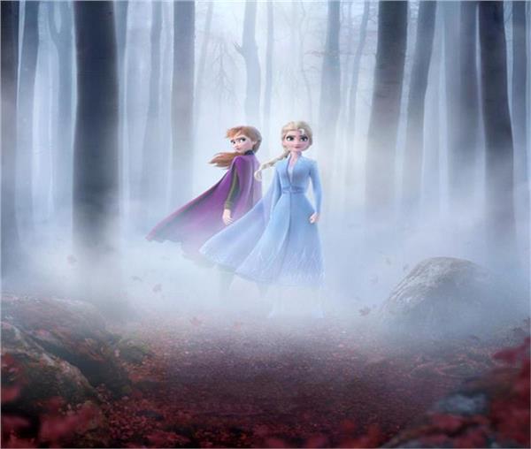 Elsa Snow Land Kids Room Wallpaper by MywallpaperShop