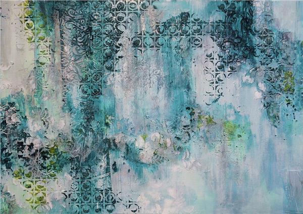 Vintage Motifli Custom Design 3D Wallpaper by MywallpaperShop