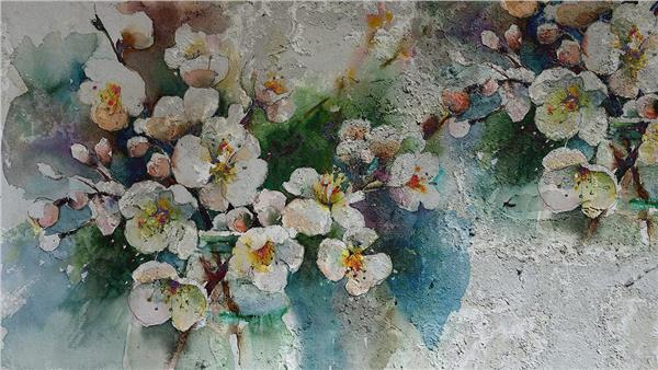 Vintage Flowers Wallpaper by MywallpaperShop