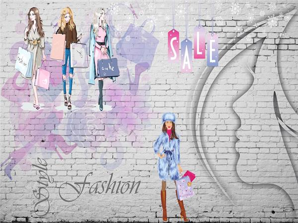 Fashion Style Custom Design Wallpaper by MywallpaperShop