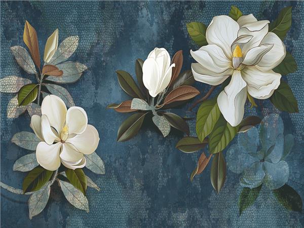 Floral Custom Design Wallpaper by MywallpaperShop