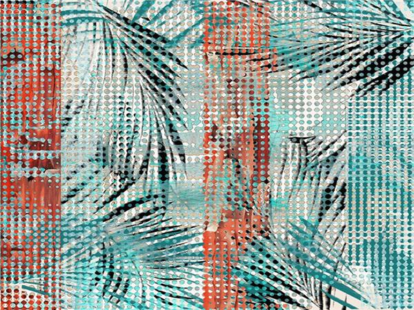 Leaf Design Wallpaper by MywallpaperShop