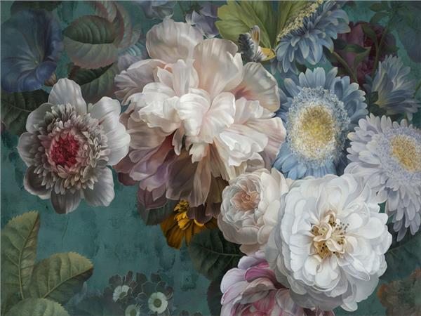 Floral Custom Design Wallpaper by MywallpaperShop