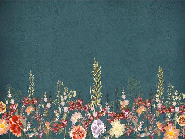 Floral Custom Design Wallpaper by MywallpaperShop