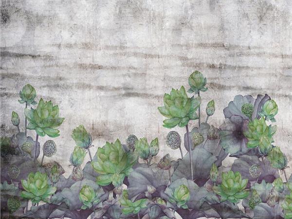 Stone Floral Custom Design Wallpaper by MywallpaperShop