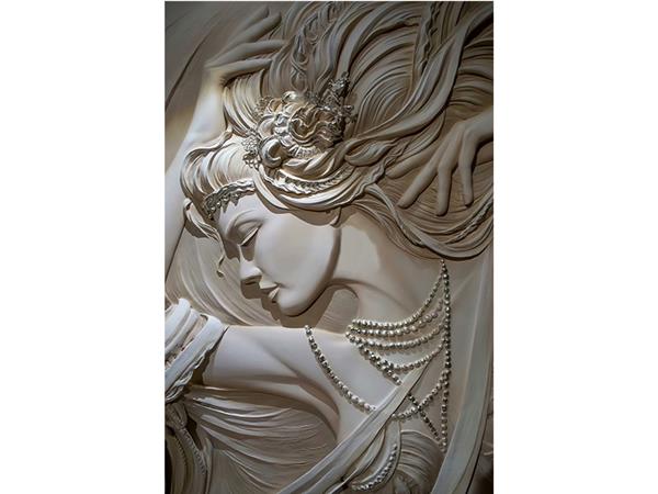 Beautiful Kadin Relief Wallpaper by MywallpaperShop