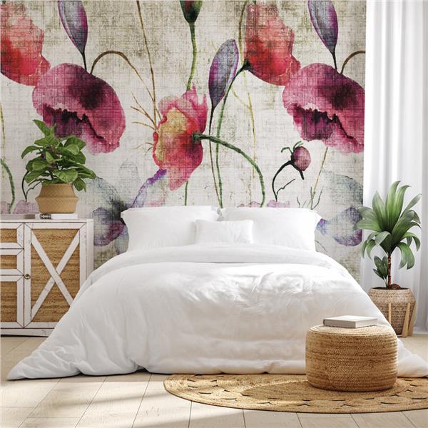 Vintage Flowers 3D Wallpaper by MywallpaperShop