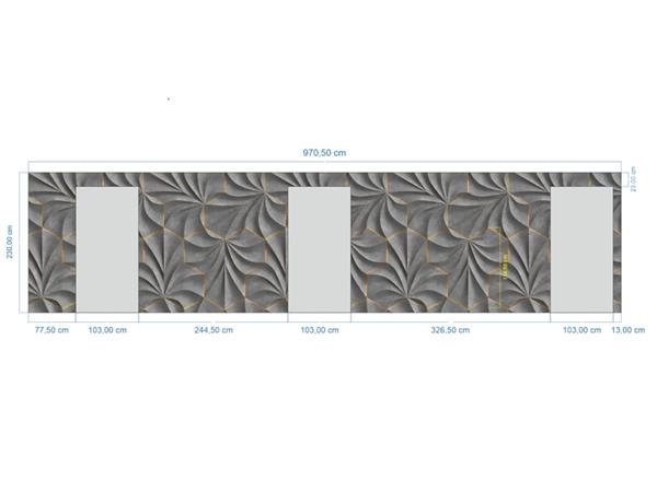 3D Geometric Design Wallpaper by MywallpaperShop