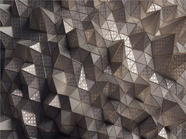 Geometric Design 3D Wallpaper by MywallpaperShop