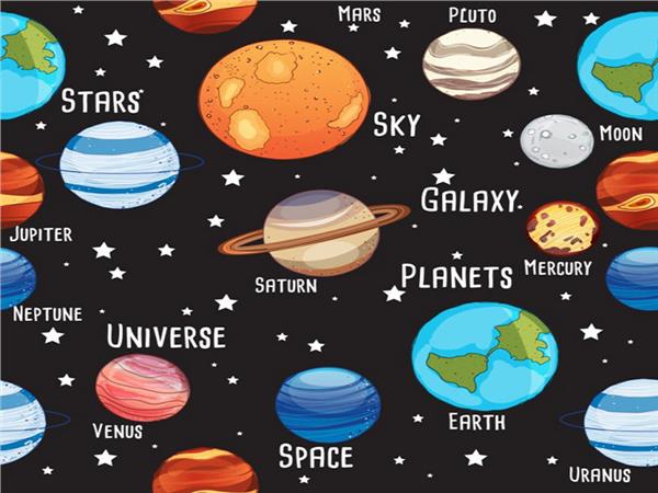 Planets Kids Room Wallpaper by MywallpaperShop
