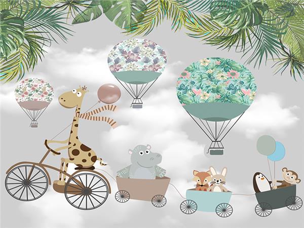 Gezgin Minikler Kids Room Wallpaper by MywallpaperShop