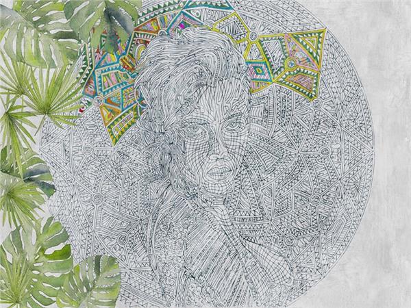 Gizemli Kadin Custom Design Wallpaper by MywallpaperShop