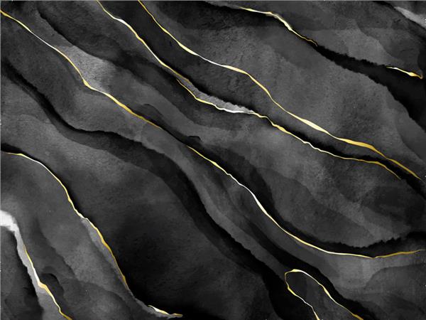 Gold Damar Sulu Boya Gorunum Wallpaper by MywallpaperShop