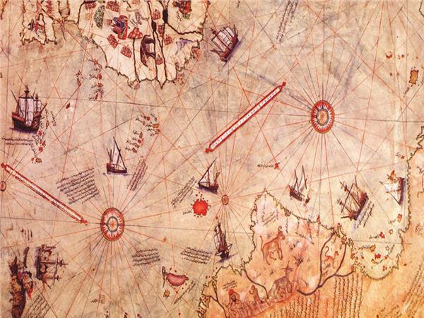 Piri Reis Map Wallpaper by MywallpaperShop