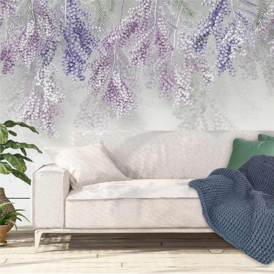 Hanging Grape Vines Wallpaper Peel And Stick Mural For Wine