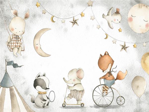 Wonderfullar Diyari Kids Room Wallpaper by MywallpaperShop