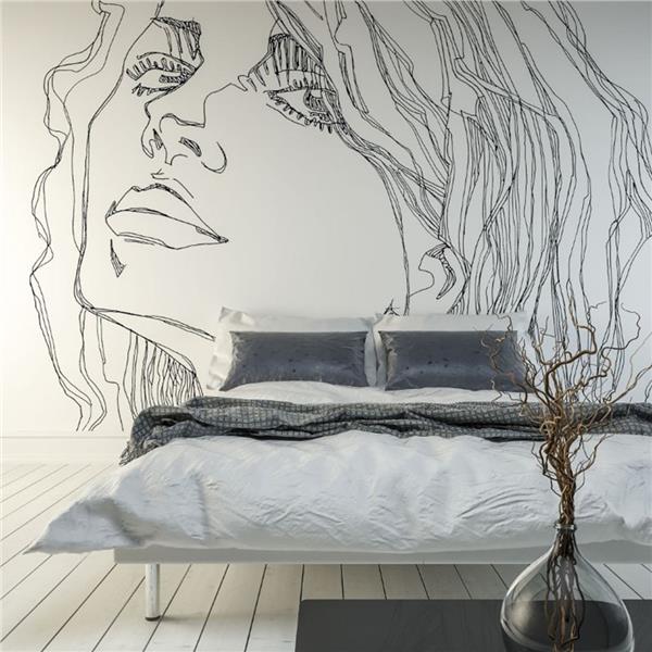 Kara Kalem Kadin 3D Wallpaper by MywallpaperShop