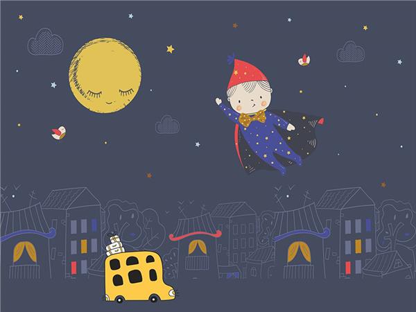Little Prince Custom Design Wallpaper by MywallpaperShop