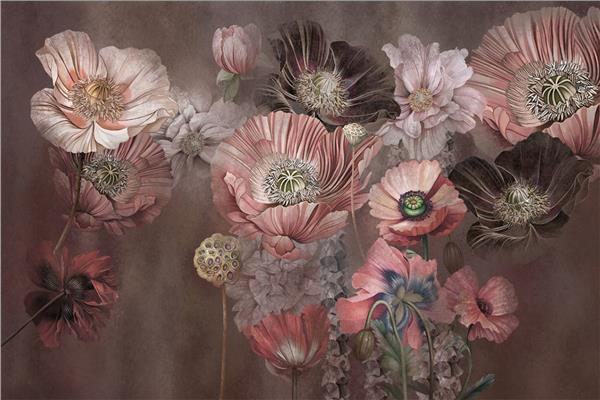 Red Flower Wallpaper by MywallpaperShop