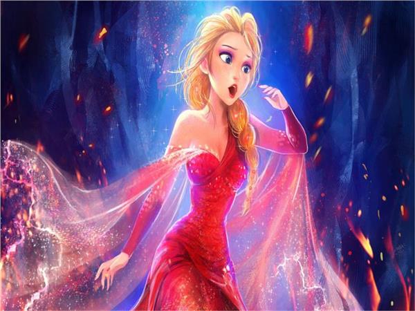 Kralice Elsa Kids Room Wallpaper by MywallpaperShop