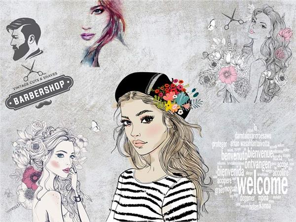 Kuafor 004 Wallpaper by MywallpaperShop