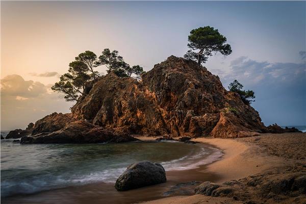 Beach and Sea Scenery Wallpaper by MywallpaperShop