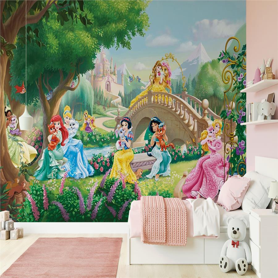 Land of Princesses Kids Room Wallpaper