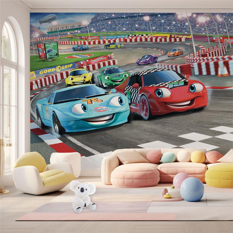 Lightning McQueen Car Racing Wallpaper