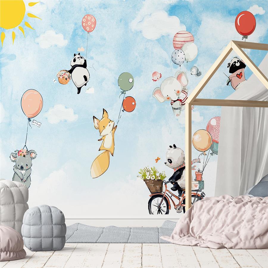 Little Naughties Custom Design Kids Room Wallpaper