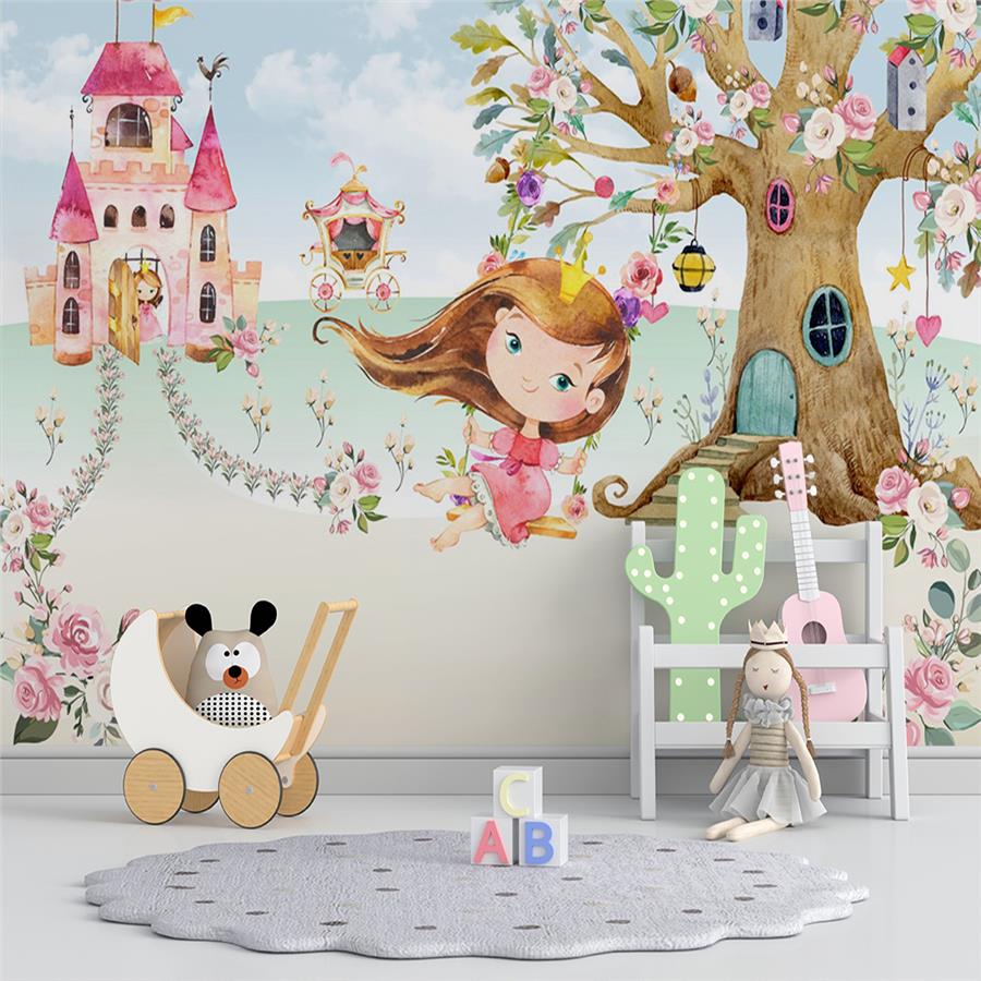 Little Princess Kids Room Wallpaper