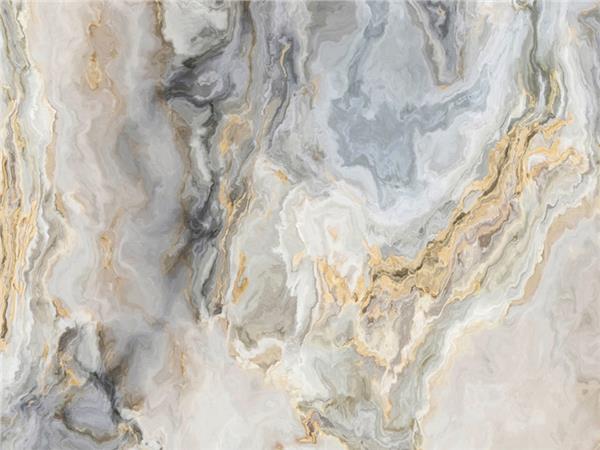 Altin Damarli Gri marble Wallpaper by MywallpaperShop