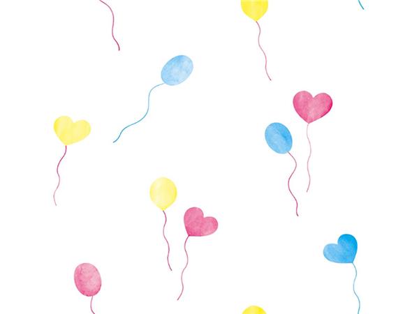 Milky Baby Balloon Design Wallpaper by MywallpaperShop