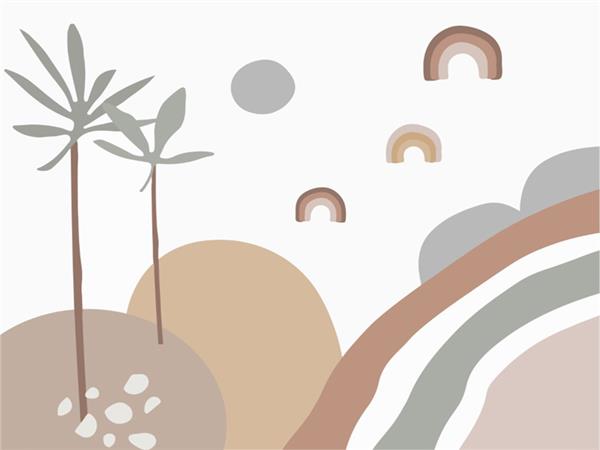 Nature Custom Design Kids Room Wallpaper by MywallpaperShop