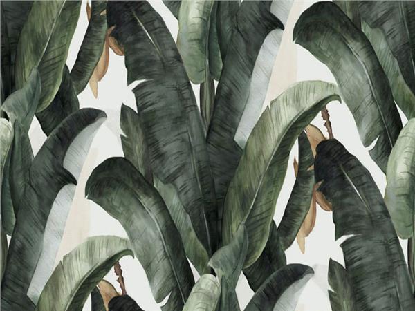 Botanic Leaflar 3D Wallpaper by MywallpaperShop