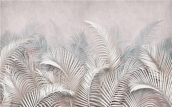 Palm Tree Leaves Wallpaper by MywallpaperShop