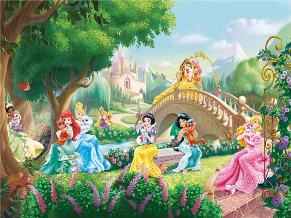 Princesses Diyari Kids Room Wallpaper by MywallpaperShop