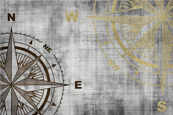 Compass Custom Design 3D Wallpaper by MywallpaperShop