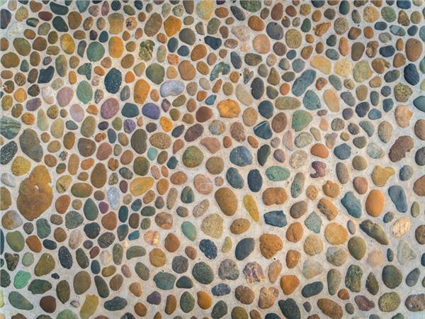 Colorful Sea Stone Design Wallpaper by MywallpaperShop