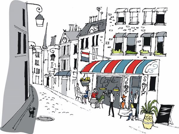 Restaurant Cafe Bar 154 Wallpaper by MywallpaperShop