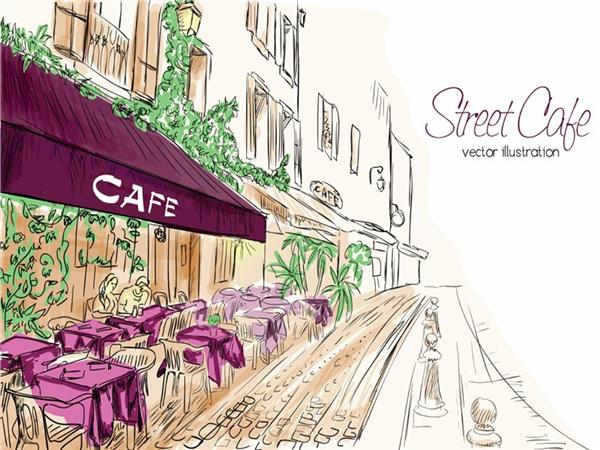Restaurant Cafe Bar 155 Wallpaper by MywallpaperShop