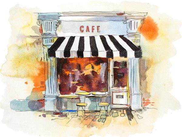 Restaurant Cafe Bar 199 Wallpaper by MywallpaperShop