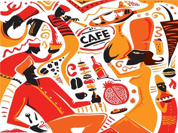 Restaurant Cafe Bar 220 Wallpaper by MywallpaperShop